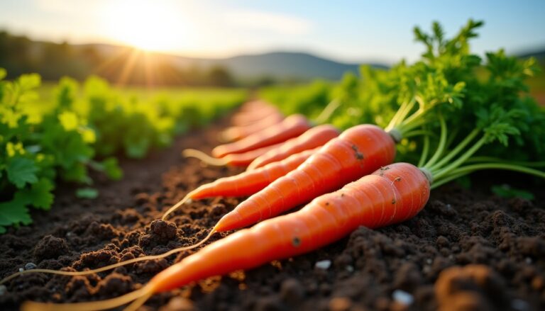 Explorez une variété de carotte résistante à la sécheresse, qui offre des racines naturellement sucrées sans arrosage