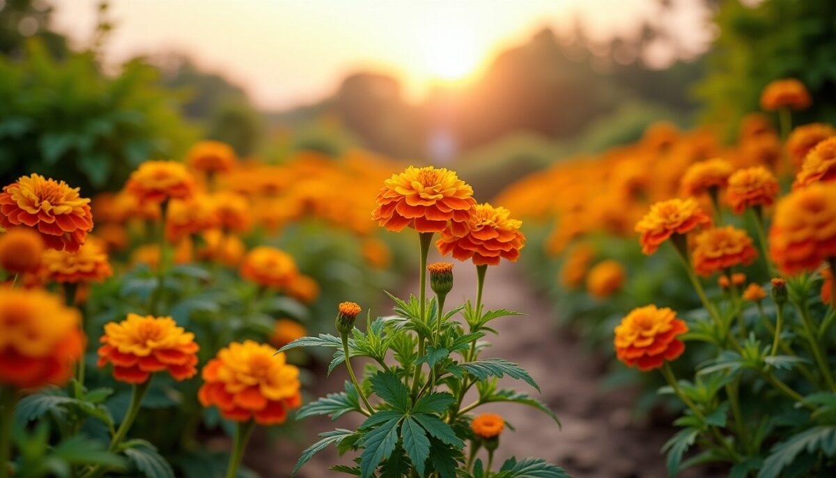 Une variété de souci médicinal résistante à la sécheresse qui sublime les bordures de jardin