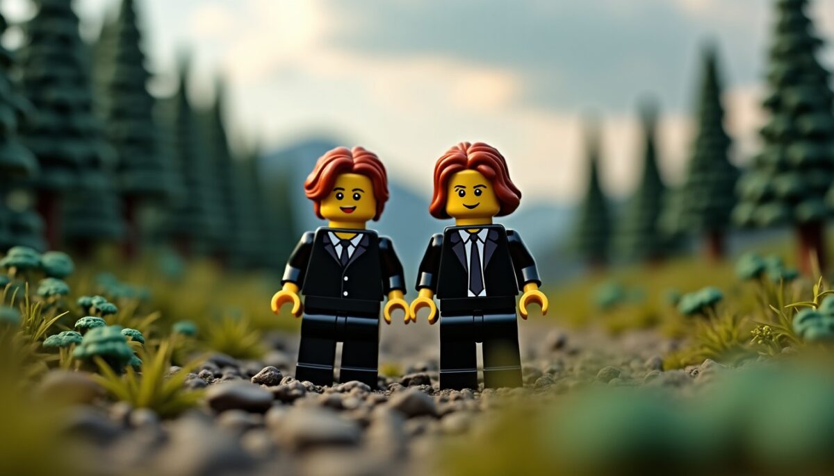 The X-Files revisité en LEGO : Mulder, Scully et 1 478 pièces pour une aventure paranoïaque parfaitement assemblée