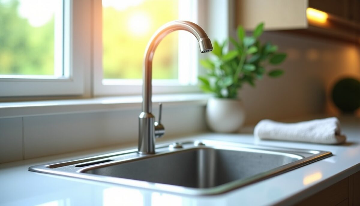 Les secrets d'un évier en inox impeccable : astuces pratiques pour un nettoyage efficace et un entretien durable