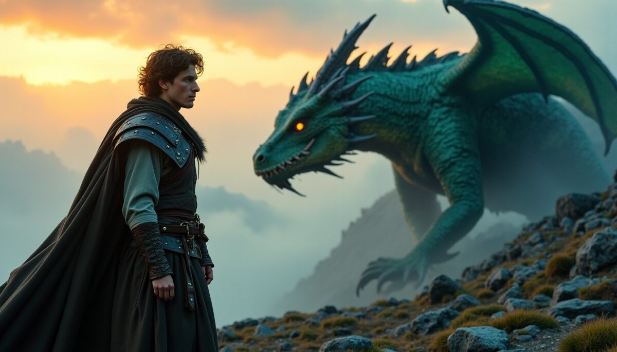 Dragonheart : Tom Rhys Harries défie le légendaire dragon incarné par Patrick Stewart